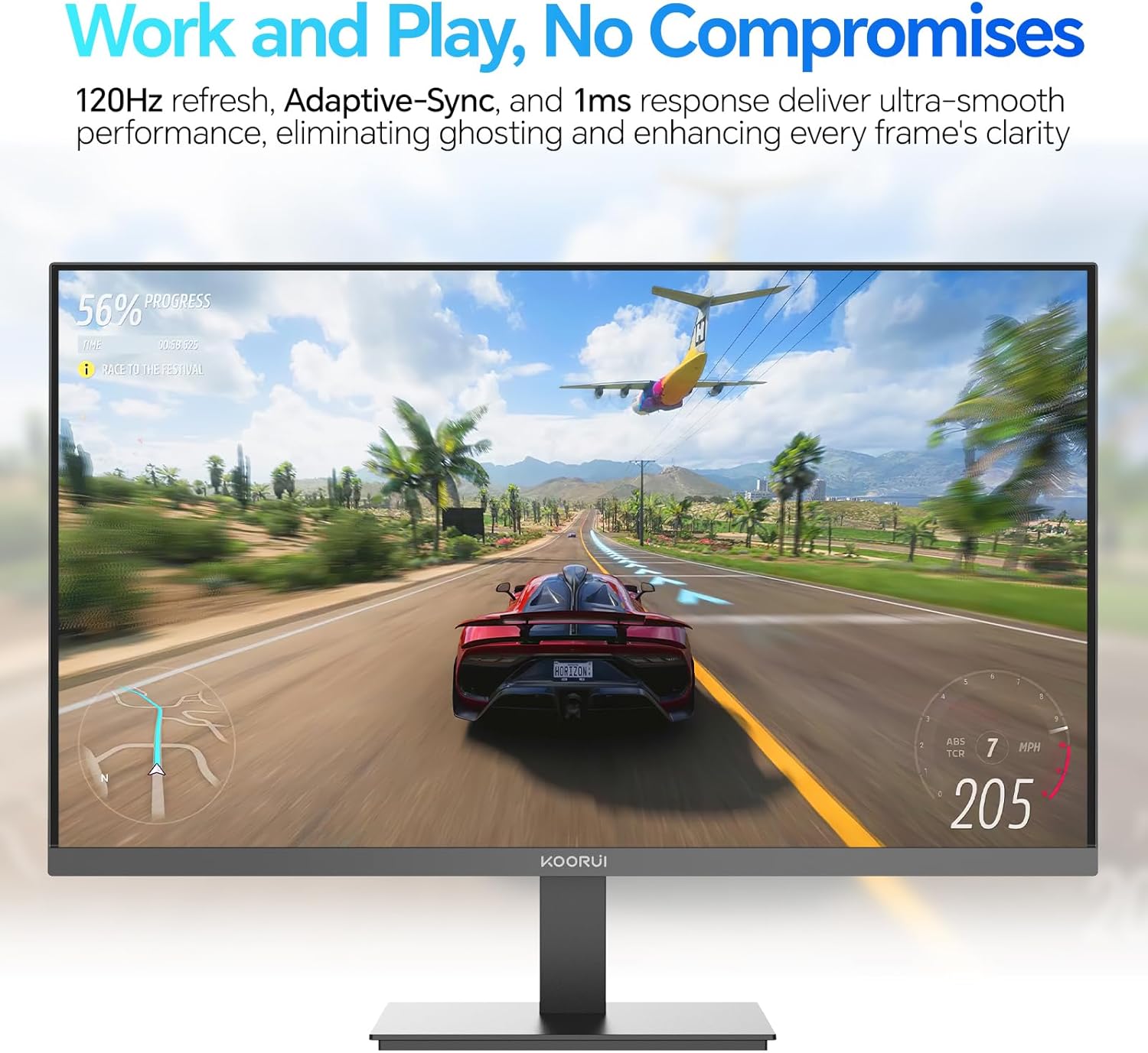 KOORUI E2721H 27-inch IPS QHD 120Hz Business Monitor