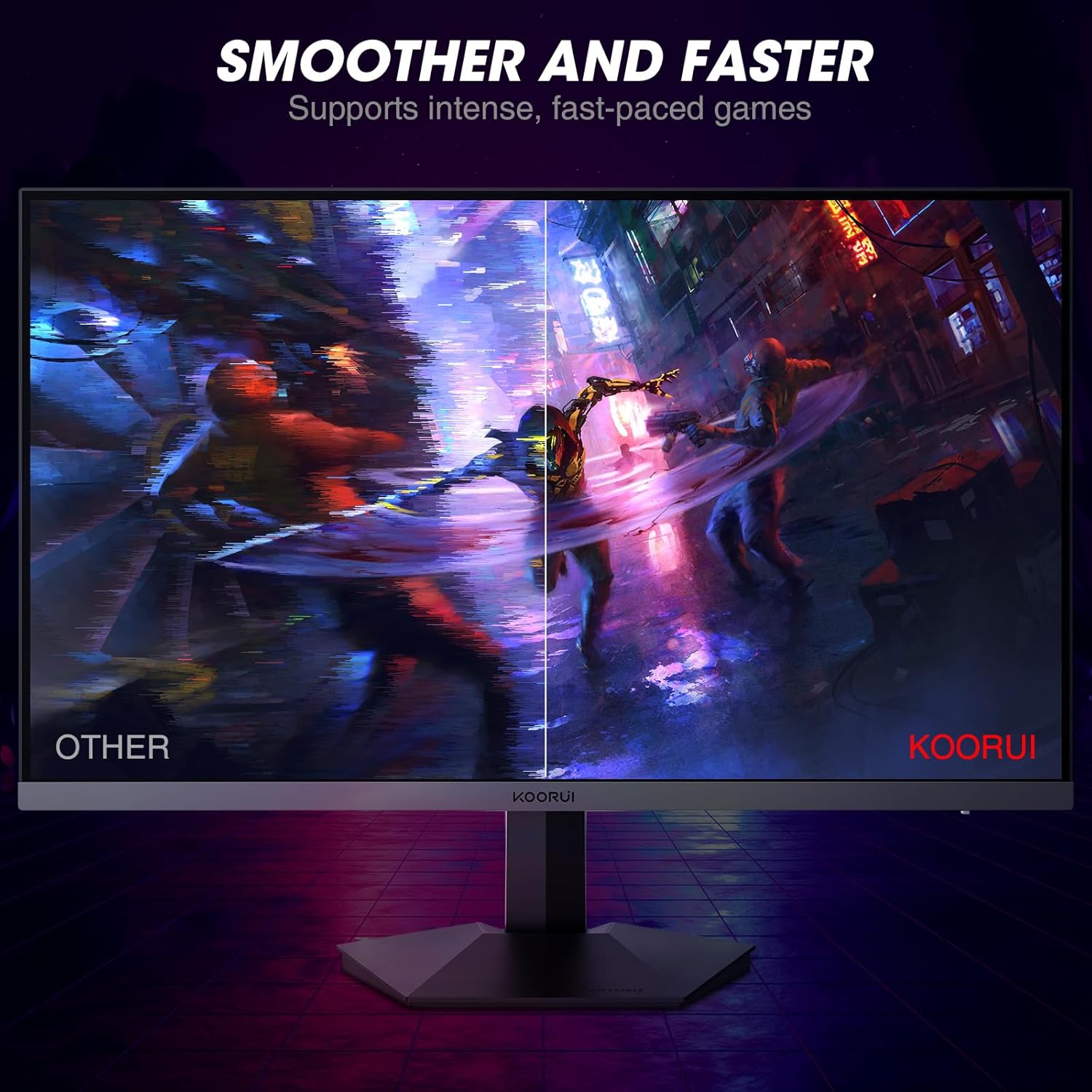 KOORUI 24E3 24-inch IPS FHD 165Hz Gaming Monitor