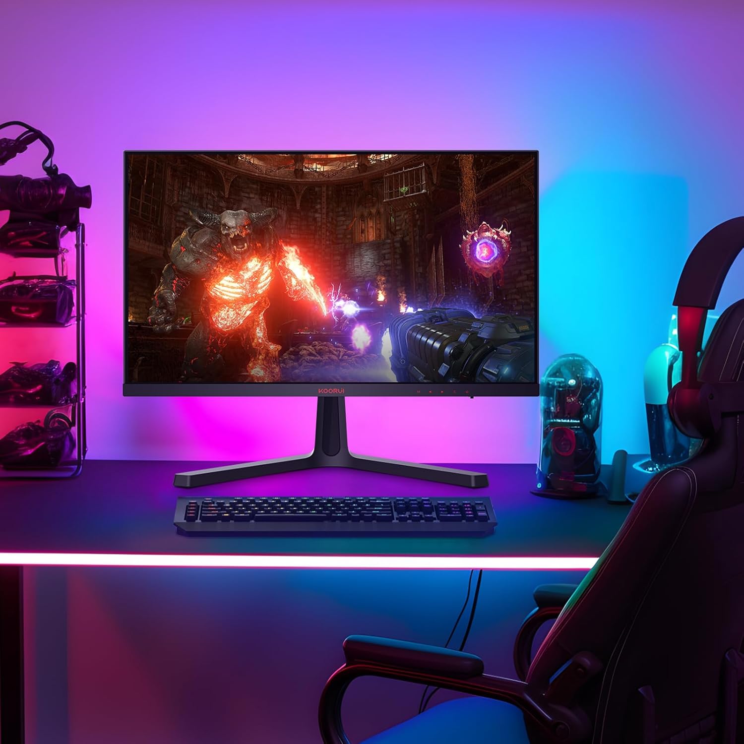 KOORUI 24E4 24-inch VA FHD 165Hz Gaming Monitor
